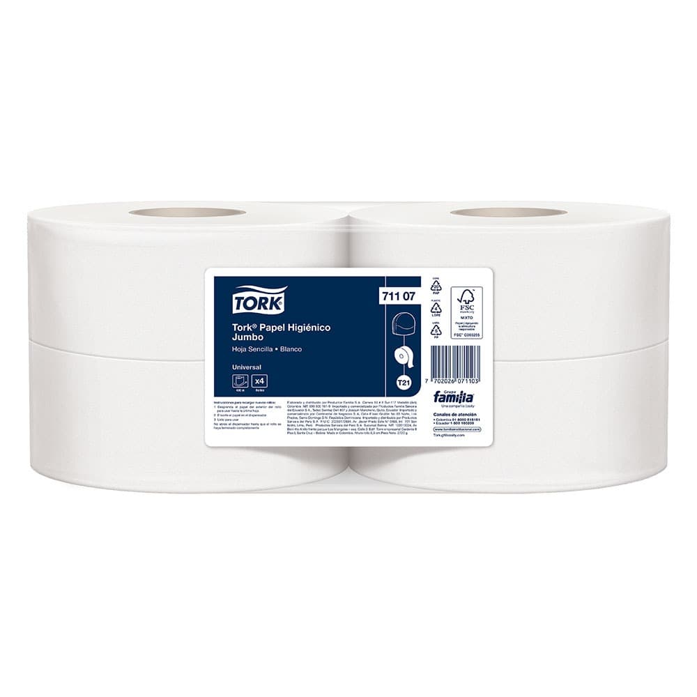 Papel Higiénico Jumbo Xtra1 x 4 rollos de 200 m